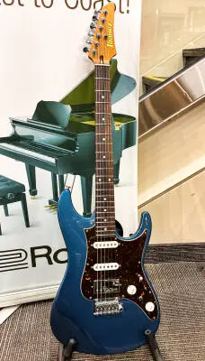 Ibanez - AZ2204N Prestige Electric Guitar - Prussian Blue Metallic 2